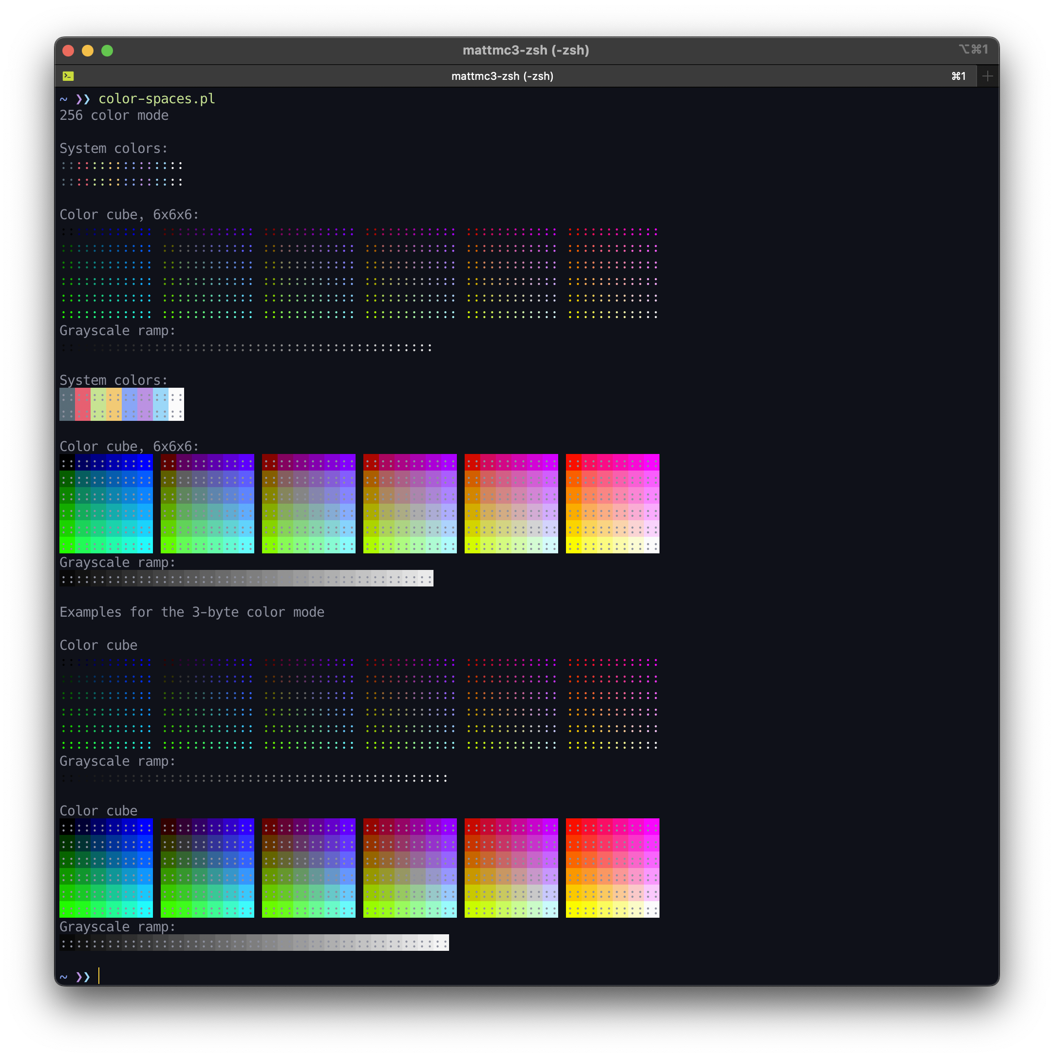 iTerm2 colors